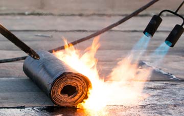 Wrinkleberry asphalt flat roofing repairs